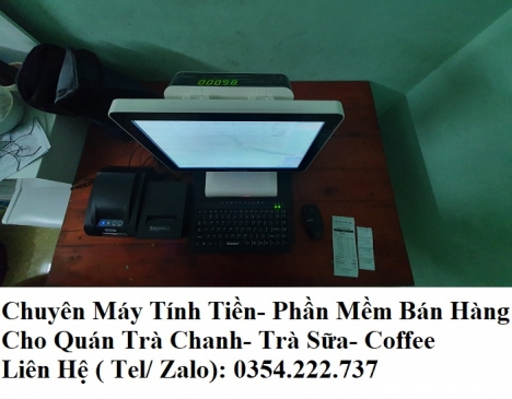 Bán Phần Mềm Quản Lý Cho Quán Coffee- Trà Chanh- Trà Sữa tại Bình Thuận