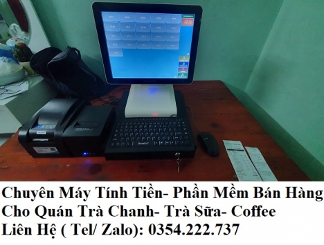 Bán Phần Mềm Quản Lý Cho Quán Coffee- Trà Chanh- Trà Sữa tại Bình Thuận