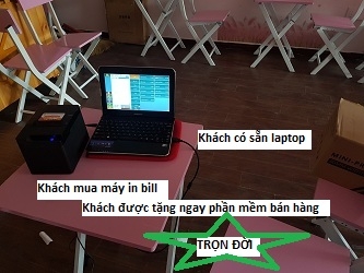 Cần Thơ bán phần mềm tính tiền giá rẻ cho quán cafe & snack