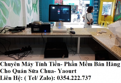 Chuyên cung cấp máy tính tiền giá rẻ cho quán Sữa chua/ Yaourt tại Bình Thuận