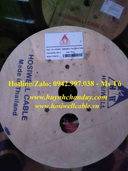 Cáp tín hiệu kháng cháy Hosiwell 1Pair 16AWG (1.25mm2 - 1.5mm2) - Cu/PVC/OSCR/PVC 1P 16AWG (9016)