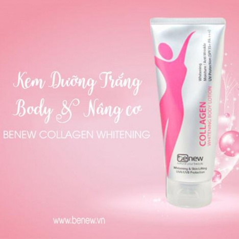 Kem Dưỡng Trắng Body & Nâng cơ – BENEW COLLAGEN WHITENING