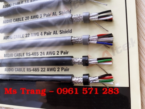 Cáp tín hiệu chống nhiễu- Cáp awg- Cáp RS485