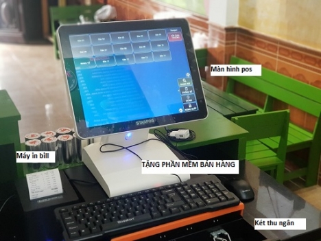 Demo phần mềm tính tiền tại Bắc Giang cho quán cơm chay