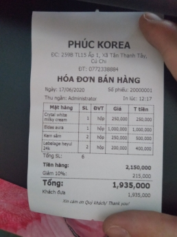 Tư vấn máy tính tiền cho Shop Mỹ Phẩm tại BMT giá rẻ