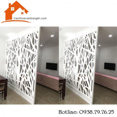 Đột phá với vách ngăn cnc bằng gỗ để trang trí phòng khách