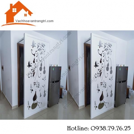 Đột phá với vách ngăn cnc bằng gỗ để trang trí phòng khách