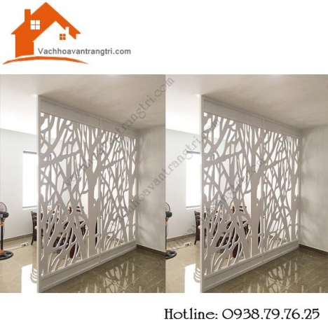 Đột phá với vách ngăn cnc bằng gỗ để trang trí phòng khách