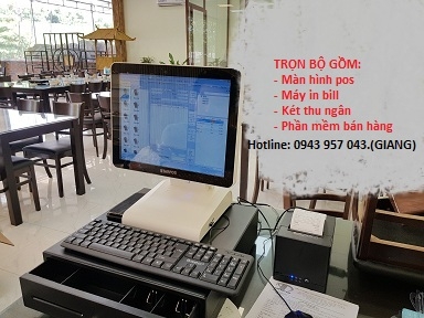 Pos cảm ứng giá rẻ cho quán cơm chay tại Hà Nội