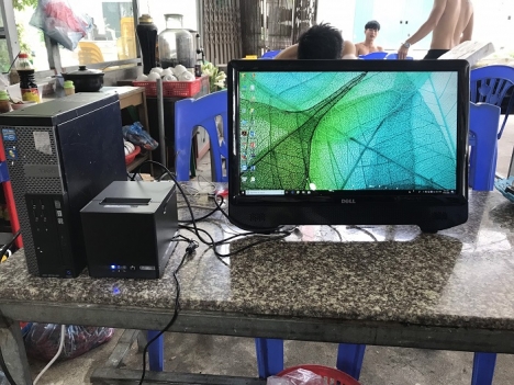 Lắp đặt Máy tính tiền cho tiệm trái cây tại Phan Thiết