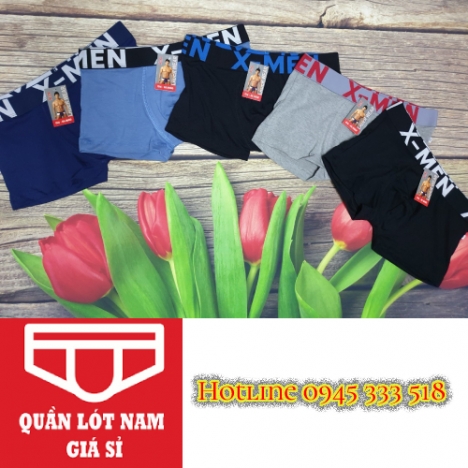 Sỉ 300 quần lót boxer nam- Đủ màu