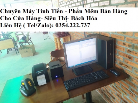 Lắp đặt máy tính tiền giá rẻ cho Siêu Thị/ Cửa Hàng tại Bình Thuận