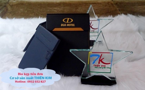 Xưởng gia công bìa tính tiền, bìa tính tiền bằng da, nhận làm bìa tính tiền giá rẻ,