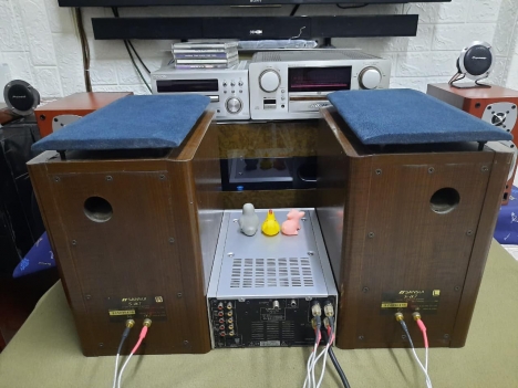 Dàn mini Onkyo CR-D2, loa zin Sansui7