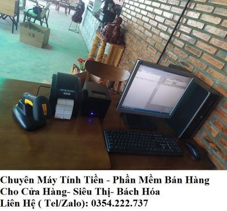Lắp đặt máy tính tiền giá rẻ cho Siêu Thị/ Cửa Hàng tại Bình Thuận