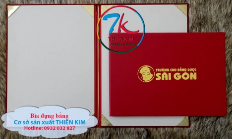 Xưởng sản xuất bìa đựng bằng khen, bìa đựng bằng tốt nghiệp, làm bìa đựng bằng giá rẻ,