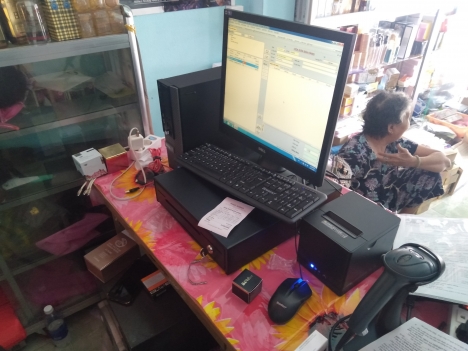 Chuyên cung cấp máy tính tiền cho shop mỹ phẩm tại BMT giá rẻ