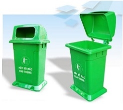 Thùng rác nhựa MGB95N1D dung tích 95 lít