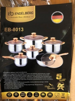 Bộ nồi Engelberg 6 món 12 chi tiết
