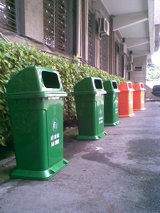 Thùng rác nhựa MGB95N1D dung tích 95 lít