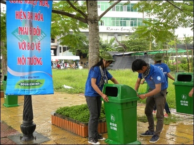 Thùng rác nhựa MGB95N1D dung tích 95 lít