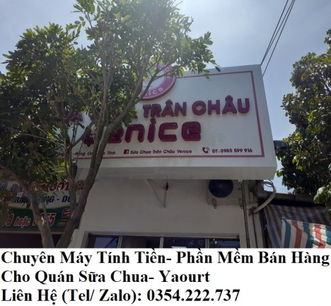 Bán máy tính tiền cho quán Sữa chua/ Yaourt tại Ninh Thuận