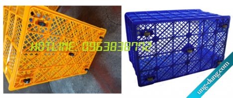 Sóng nhựa hở 5 bánh xe giao thức ăn