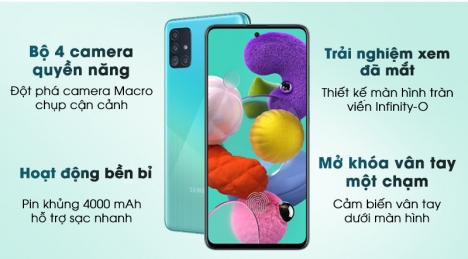 Chỉ từ 6.590 có ngay A51