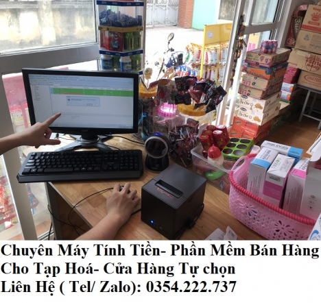 Bán máy tính tiền giá rẻ cho Tạp Hóa/ Bách Hóa tại Bình Định