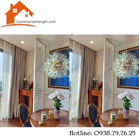 Nổi bật với vách ngăn bàn thờ trang trí nội thất