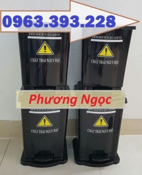 Thùng đựng rác y tế đạp chân, thùng rác nhựa đạp chân, thùng rác y tế, thùng rác bệnh viện