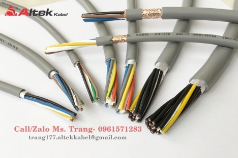 Cáp tín hiệu điều khiển dùng trong công nghiệp tự động hóa