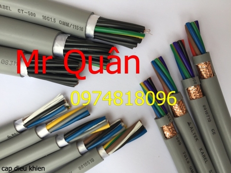 Cáp điều khiển lõi mềm 20x0.75 bọc kim chống nhiễu