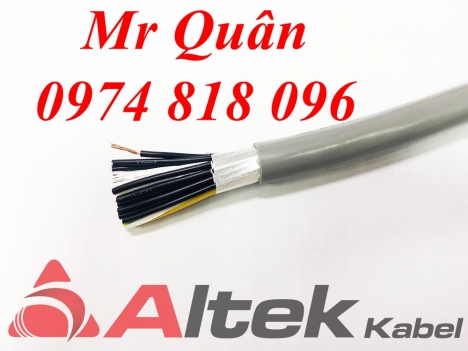 Cáp điều khiển lõi mềm 20x0.75 bọc kim chống nhiễu