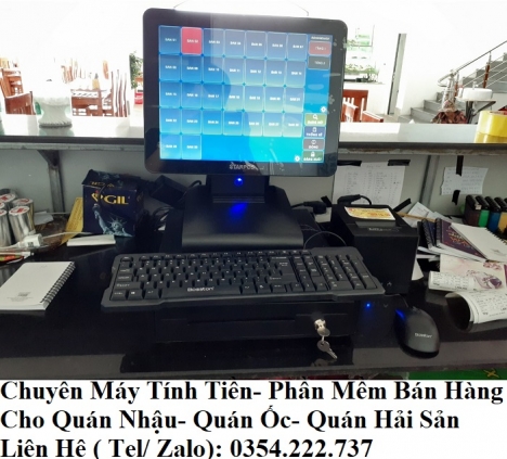 Nơi cung cấp máy tính tiền tại Bình Thuận cho Quán Ốc