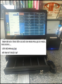 Máy tính tiền giá rẻ cho quán BEER PUB tại BMT 