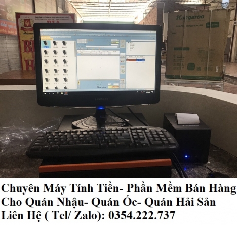 Nơi cung cấp máy tính tiền giá rẻ tại Bình Thuận cho Quán Ốc