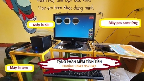 Demo phần mềm tính tiền cho quán Trà tại Hà Nội giá rẻ