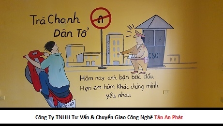 Hà Tiên lắp full máy tính tiền giá rẻ cho Trà Chanh quán