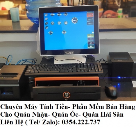Cung cấp máy tính tiền giá rẻ cho Quán Hải Sản tại Bình Thuận
