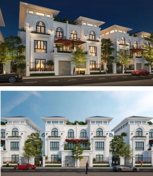 Hoàng Huy Riverside - Biệt thự liền kề 5 tầng gần trung tâm thành phố