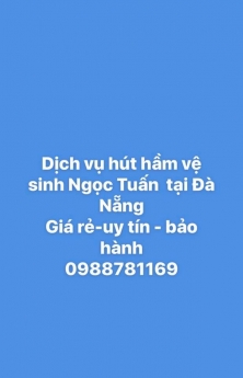 Hút hầm cầu - thông tắc giá rẻ . CTY Môi Trường Ngọc Tuấn