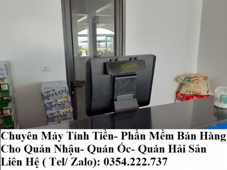 Lắp đặt máy tính tiền cho Quán Hải Sản tại Bình Thuận giá rẻ