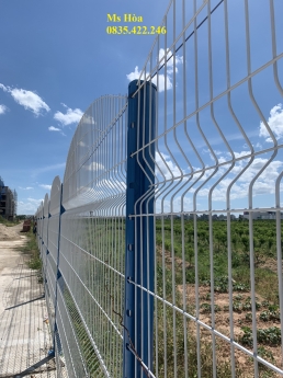 Hàng rào thép, tấm lưới thép mạ kẽm,