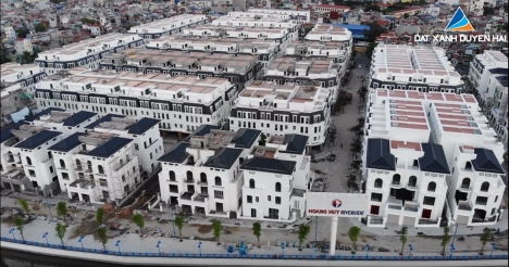 Hoàng Huy Riverside - Biệt thự liền kề 5 tầng gần trung tâm thành phố