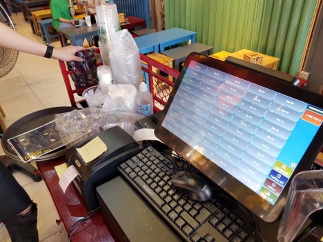 Lắp đặt Bộ Máy tính tiền cho Tiệm Tạp Hóa tại Phan Thiết giá rẻ