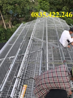 Hàng rào thép, tấm lưới thép mạ kẽm,