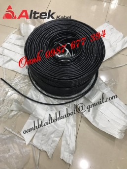 Cáp tín hiệu RS485 2 pair 22awg chống nhiễu 2 lớp Tinned copper braided + AL foil