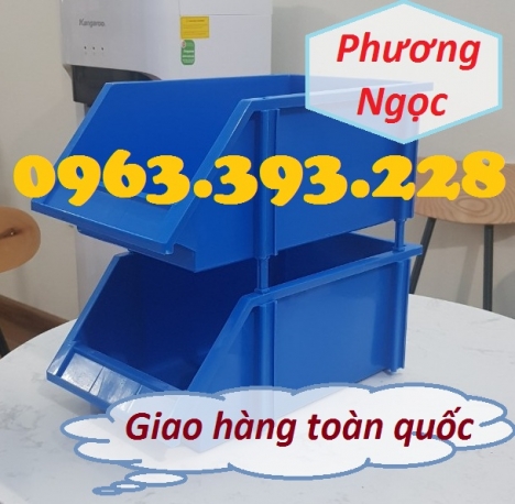 Kệ dụng cụ A8 đựng linh kiện, khay nhựa vát đầu A8, khay đựng ốc vít xếp chồng