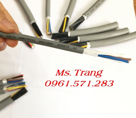 Dây điều khiển, dây tín hiệu 2 lõi có chống nhiễu